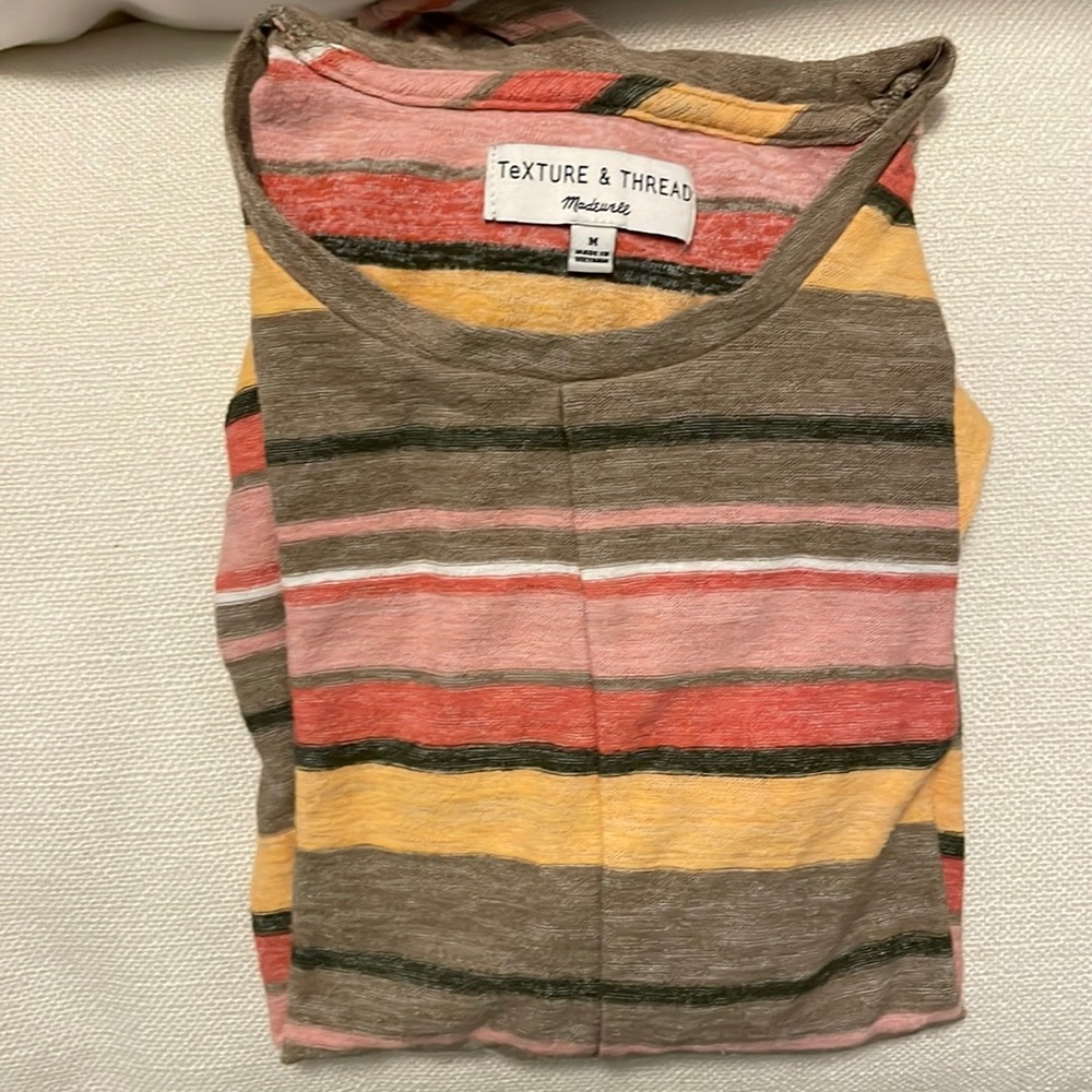 Madewell tie up top